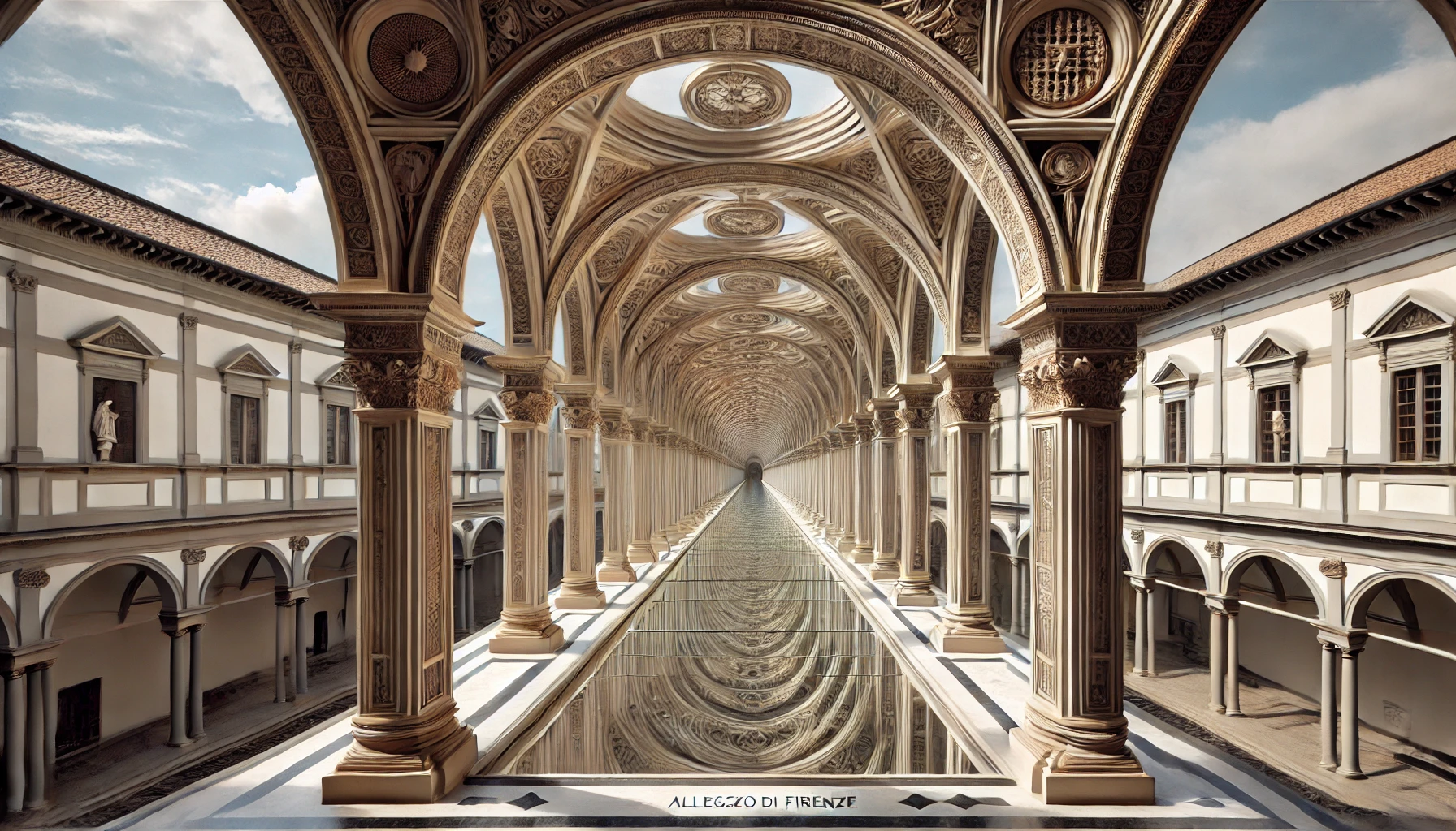 The Infinite Corridor (1478) by Allegra di Firenze